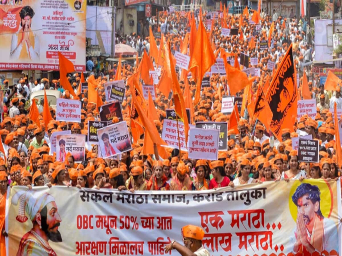 maratha reservation protest