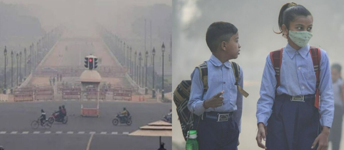 school closed, delhi ncr pollution