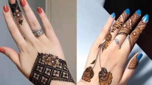 Back Hand Mehndi Design