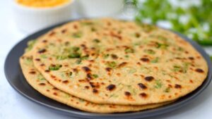 Matar Paratha Recipe