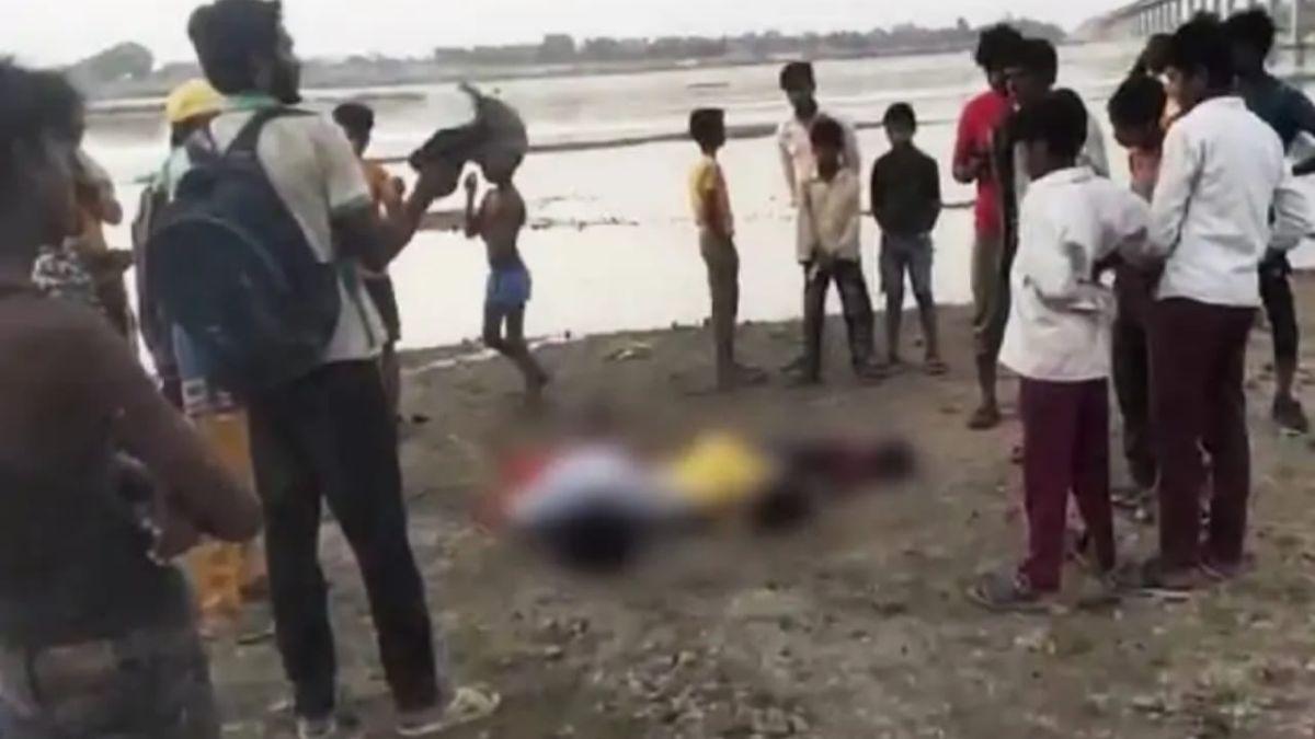 Fatehpur Suicide: After a dispute with her husband, a woman jumped into Yamuna with two children, bodies of all three found!